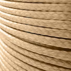 шнур вощеный, цвет абрикосовый, 3 мм