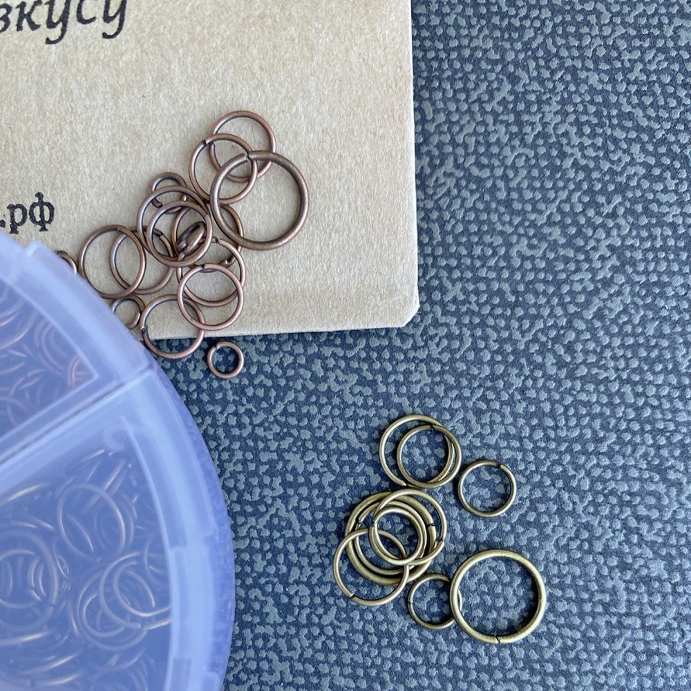 набор соединительных колечек, 550 шт.