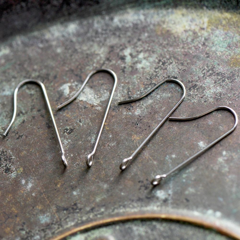 швензы "канн", сталь гипоаллергенная, 28x3 мм