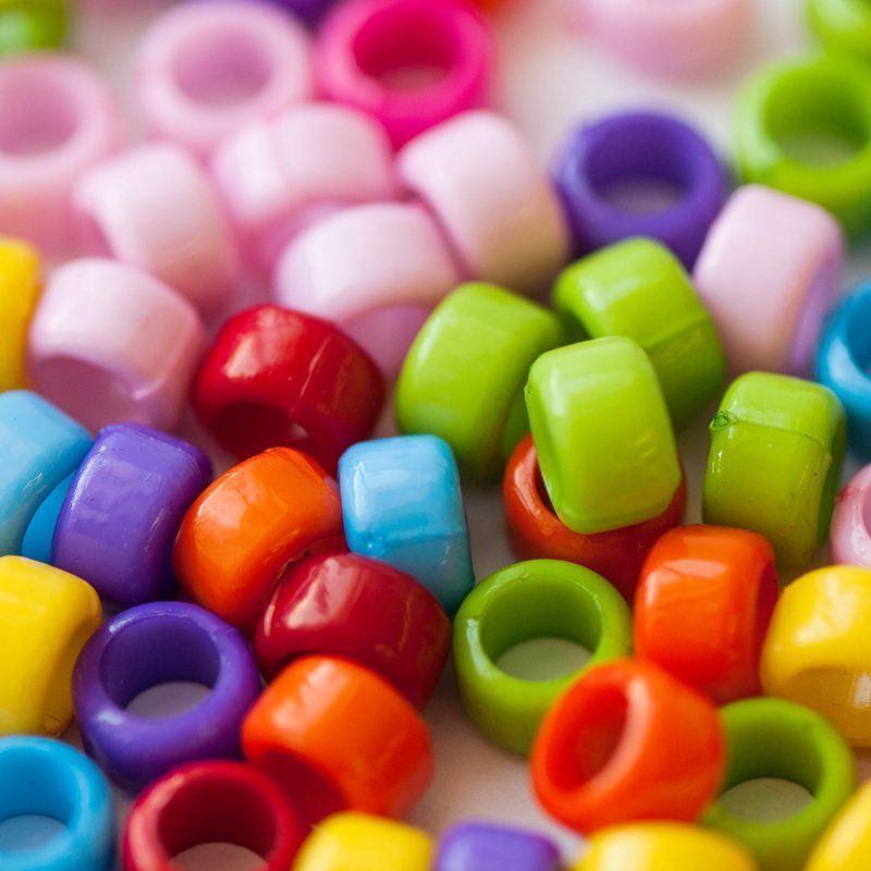 бусина, акрил "рондель", цветовой микс, 8x5.5 мм