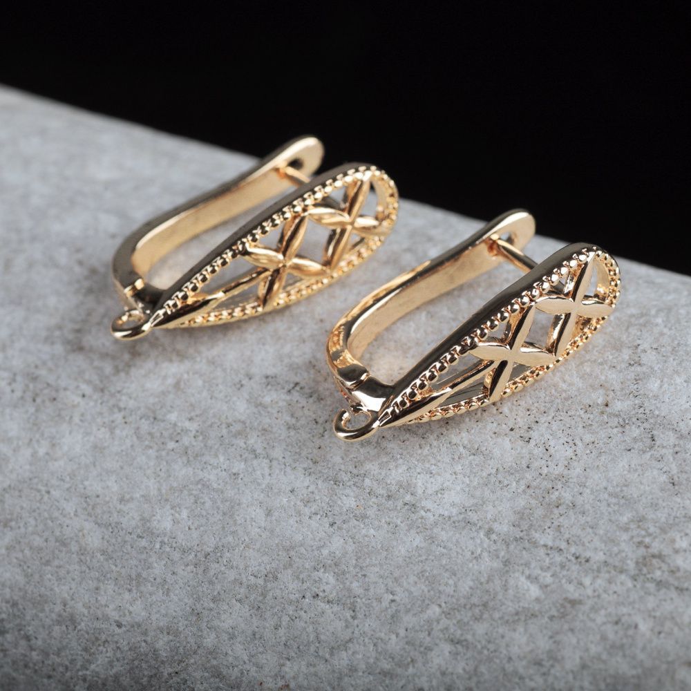 швензы "флай", позолота, 21.5x12x7 мм 