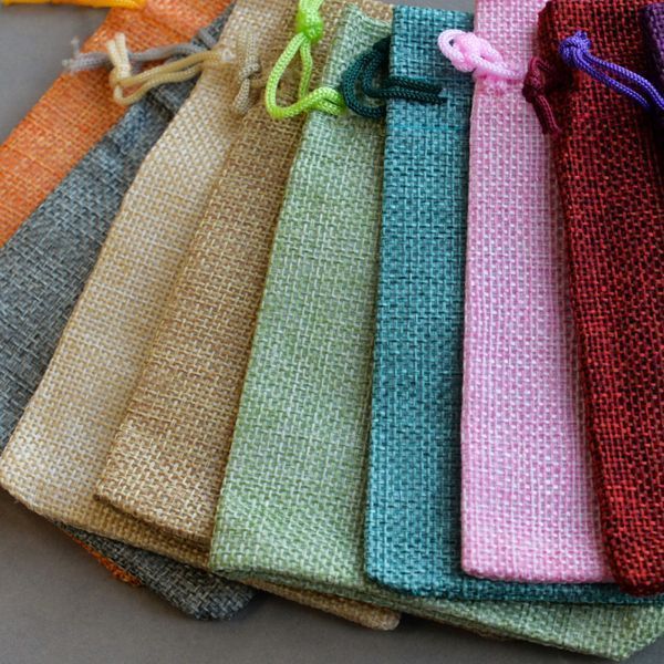 мешочек холщовый, цветовой микс, 140х100 мм