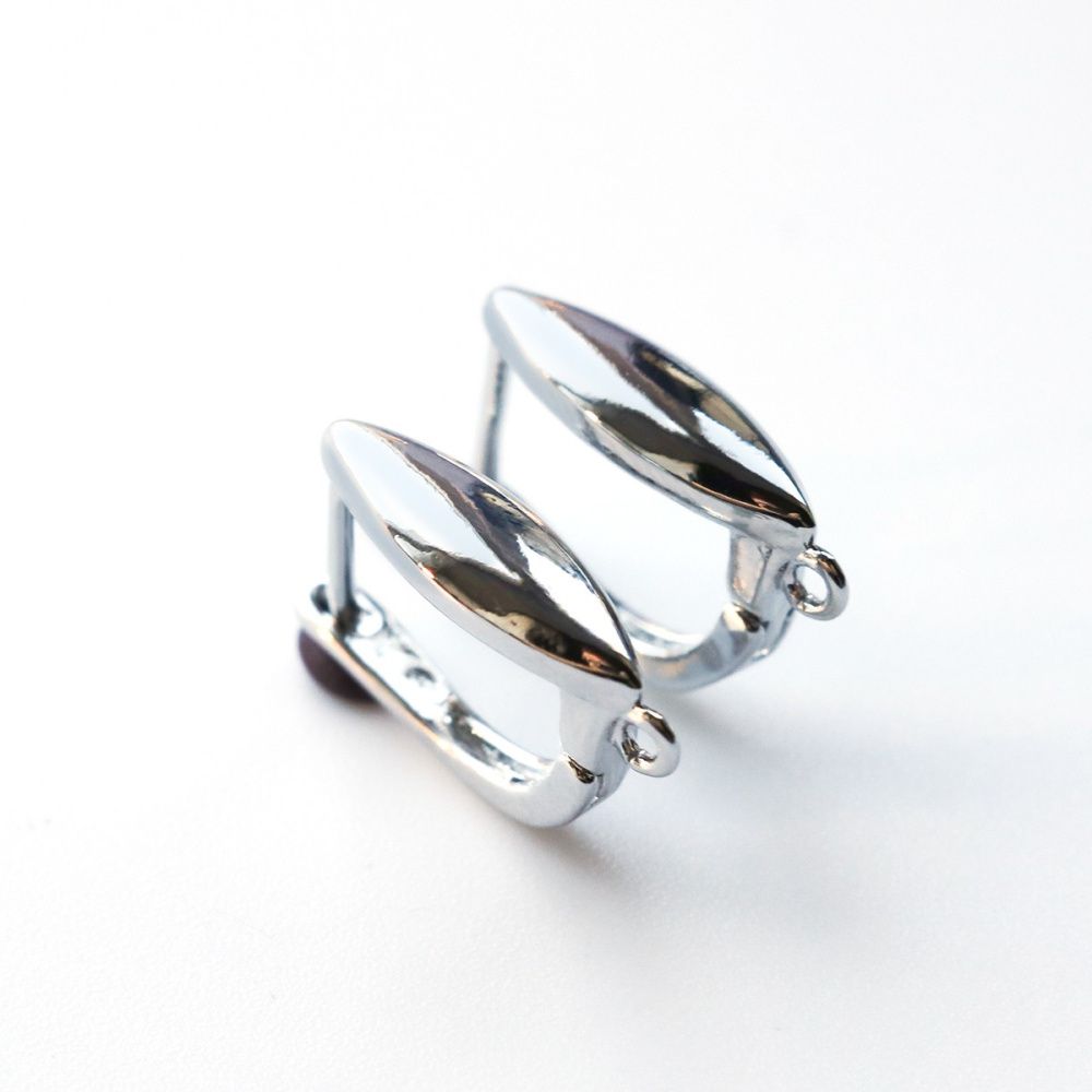 швензы "бьянка", покрытие платиной, 17.5x5x12.5 мм 