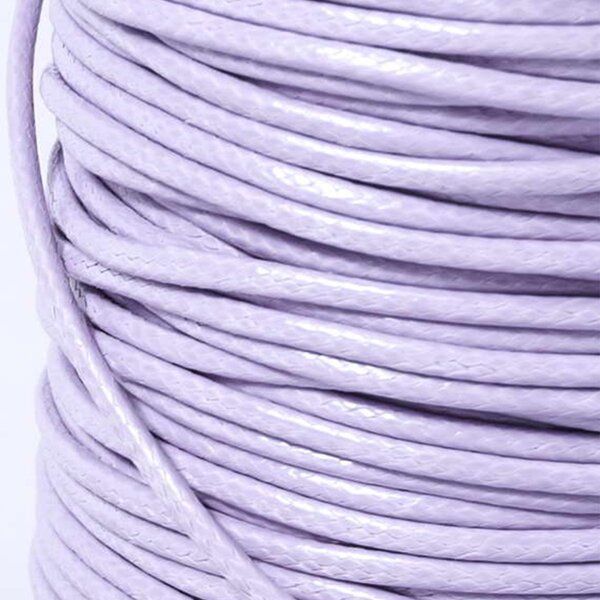 шнур вощеный, цвет сиреневый, 2 мм