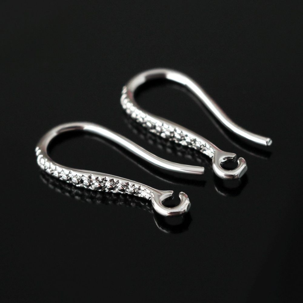 швензы "росинка", покрытие платина, 16.5x2x7.5 мм 