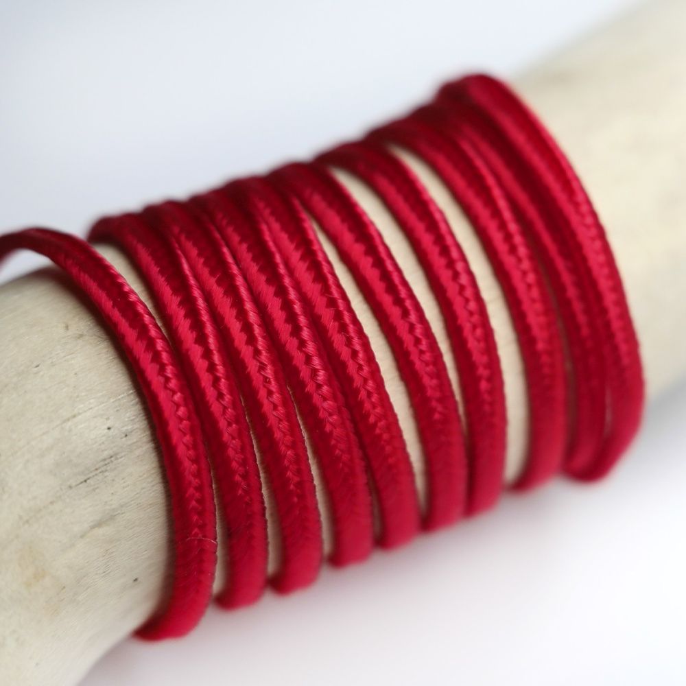 сутаж, цвет красный, 2 мм