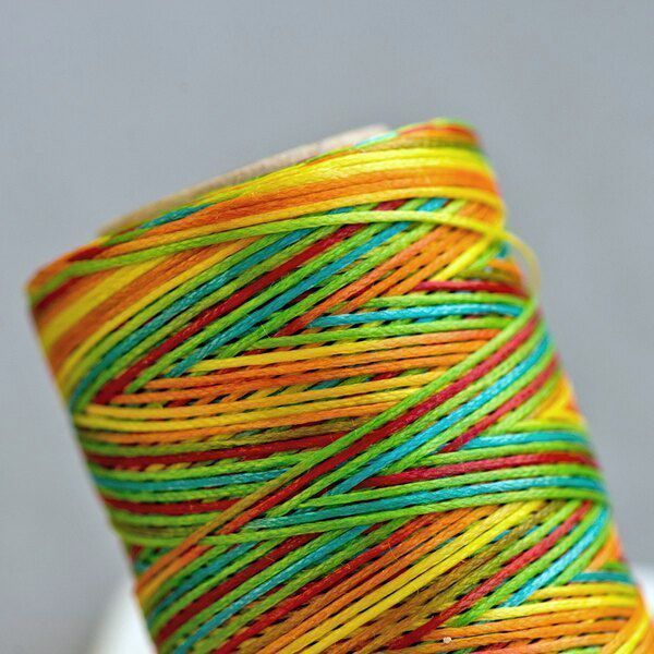 шнур вощеный, цвет мультиколор, 1х0.3 мм