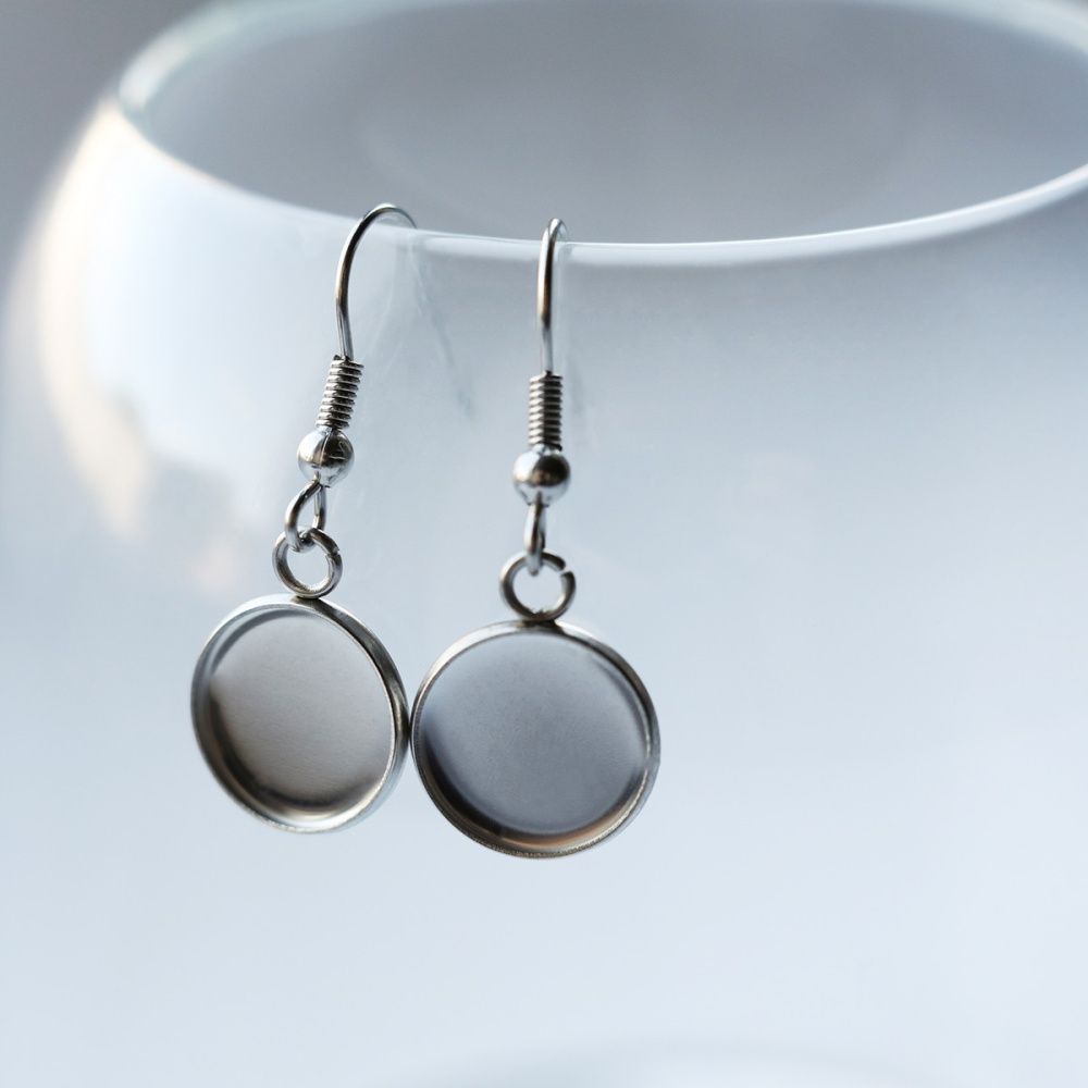 швензы "лима", с сеттингом, сталь гипоаллергенная, 34 мм