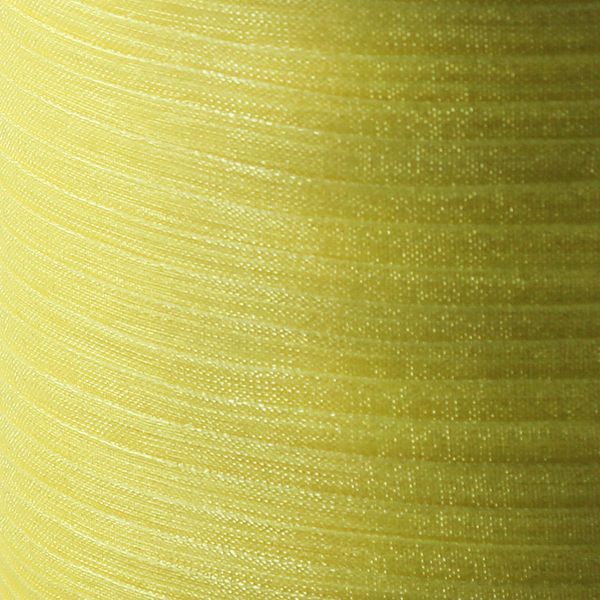 лента, органза, цвет лимонно-желтый, ширина 3 мм ленты