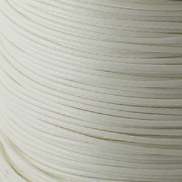 шнур вощеный, цвет белый, 0.5-0.8 мм
