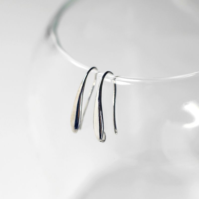 швензы "летиция", покрытие платина, 19х3х1 мм