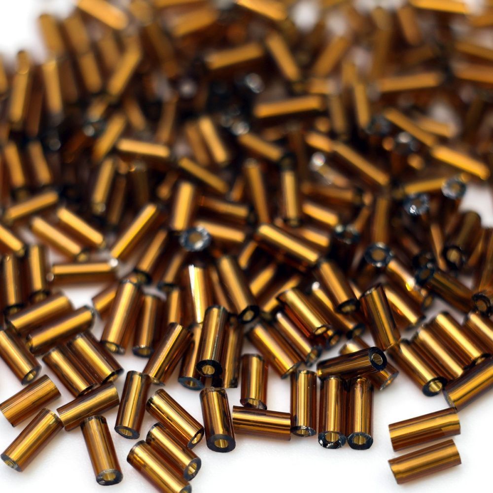 бисер "радуга", стеклярус, цвет белый/сербряный (уп 20 г)