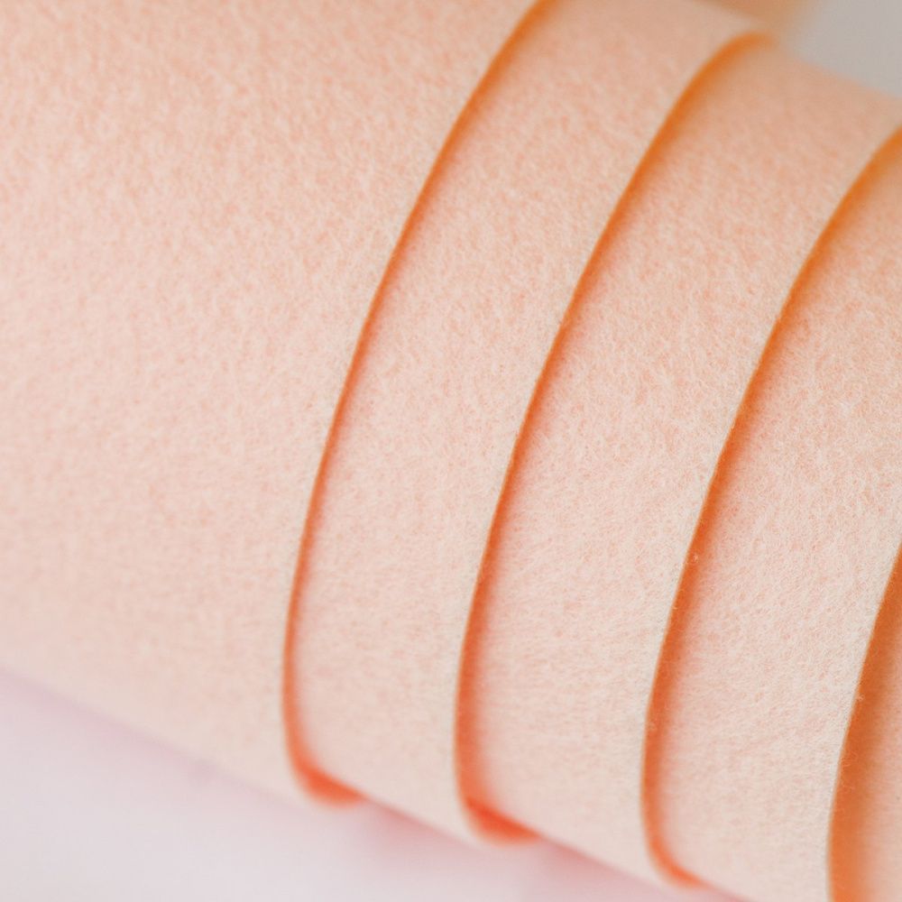 фетр 808 светло-персиковый, 1.2 мм, 28х33 см