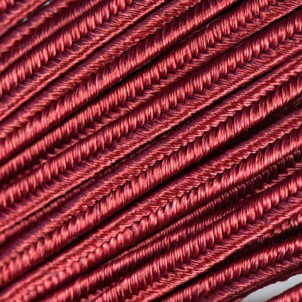 сутаж №9, терракотовый, 3х1 мм (уп 5 м)