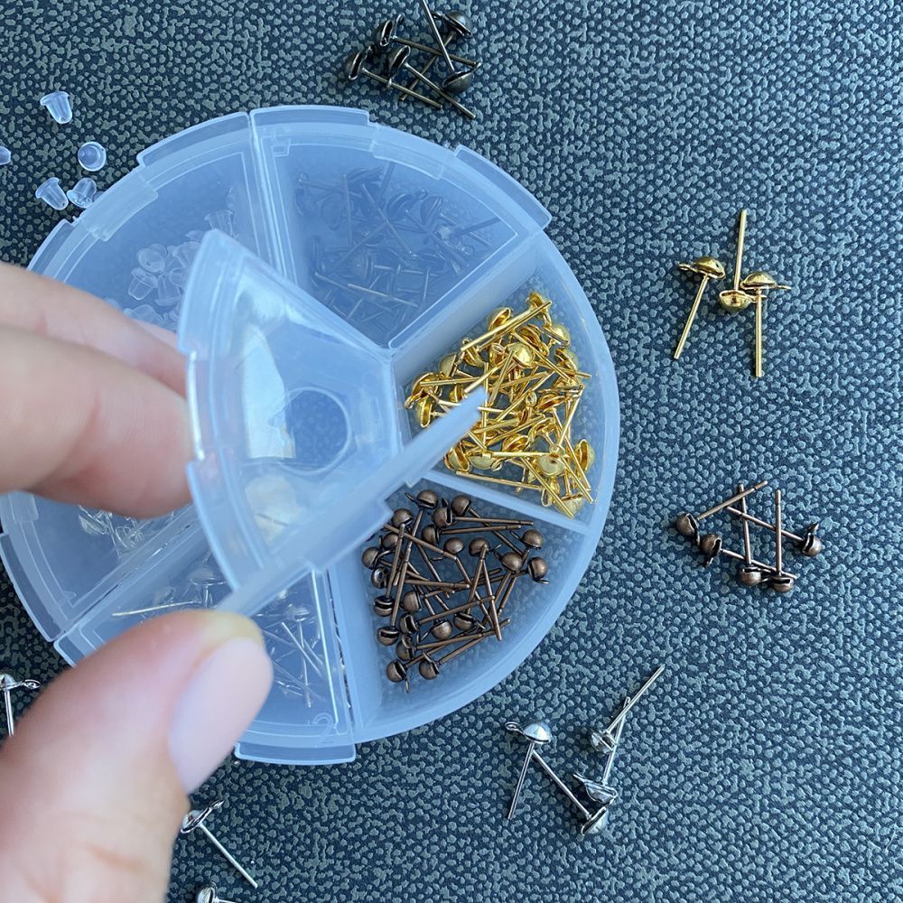 набор пуссеты с застежками в органайзере