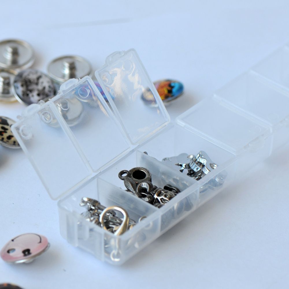 органайзер для фурнитуры, пластик, 15х2х3,5 см