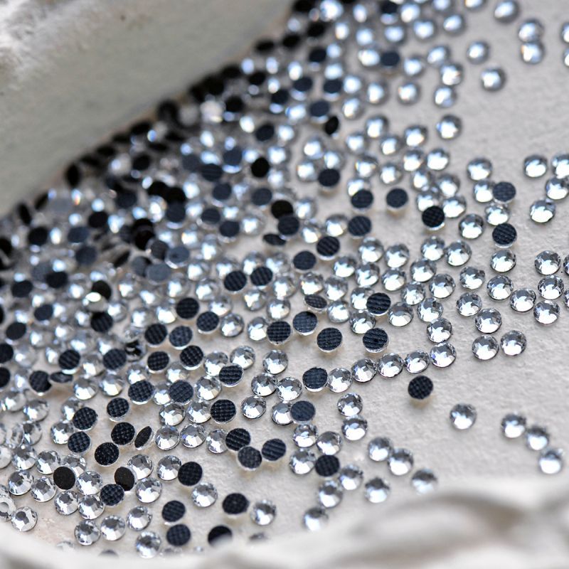 стразы термоклеевые горячей фиксации dmc, cristal, ss10