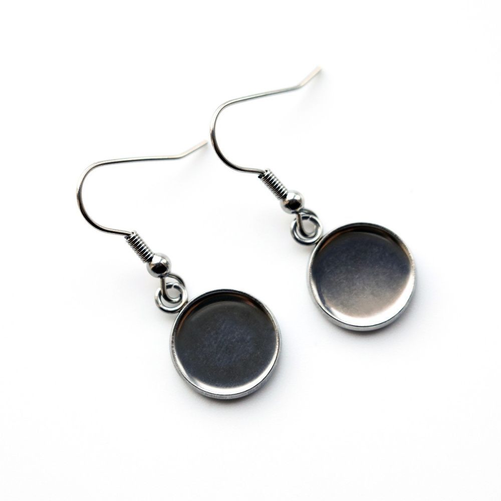 швензы "лима", с сеттингом, сталь гипоаллергенная, 34 мм