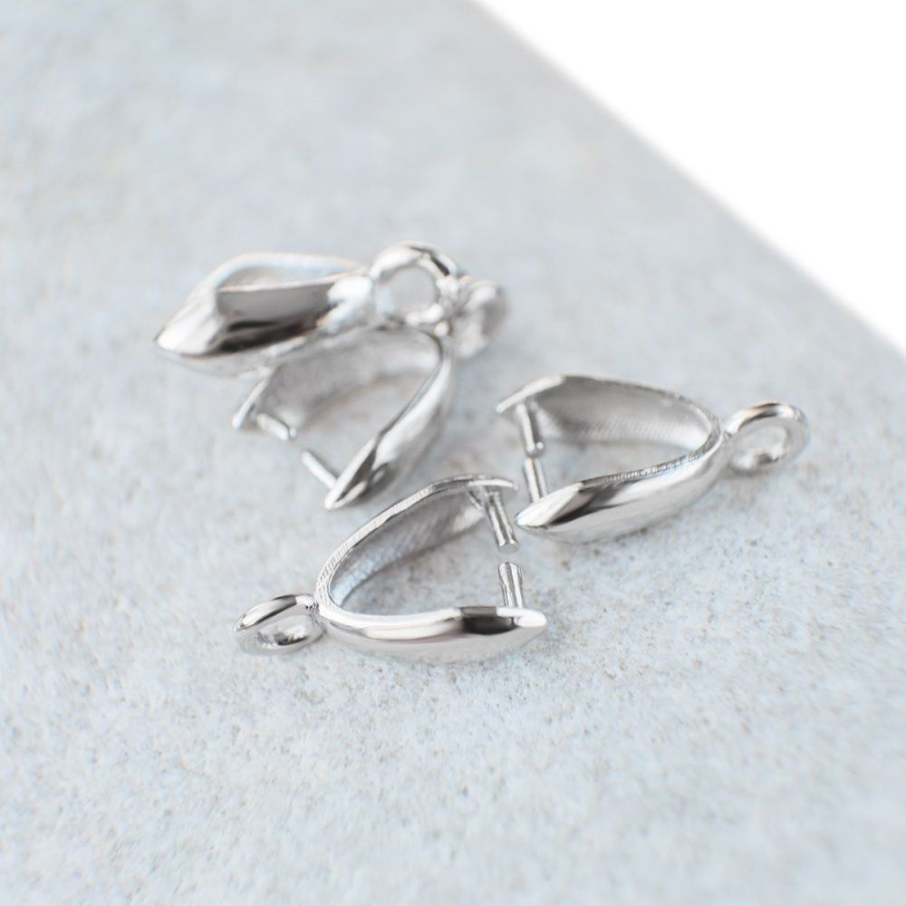 бейл, цвет платина, 11x6x4.5 мм