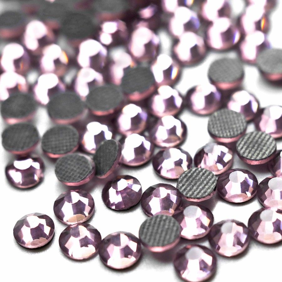 стразы термоклеевые горячей фиксации dmc, аметист светлый, ss20