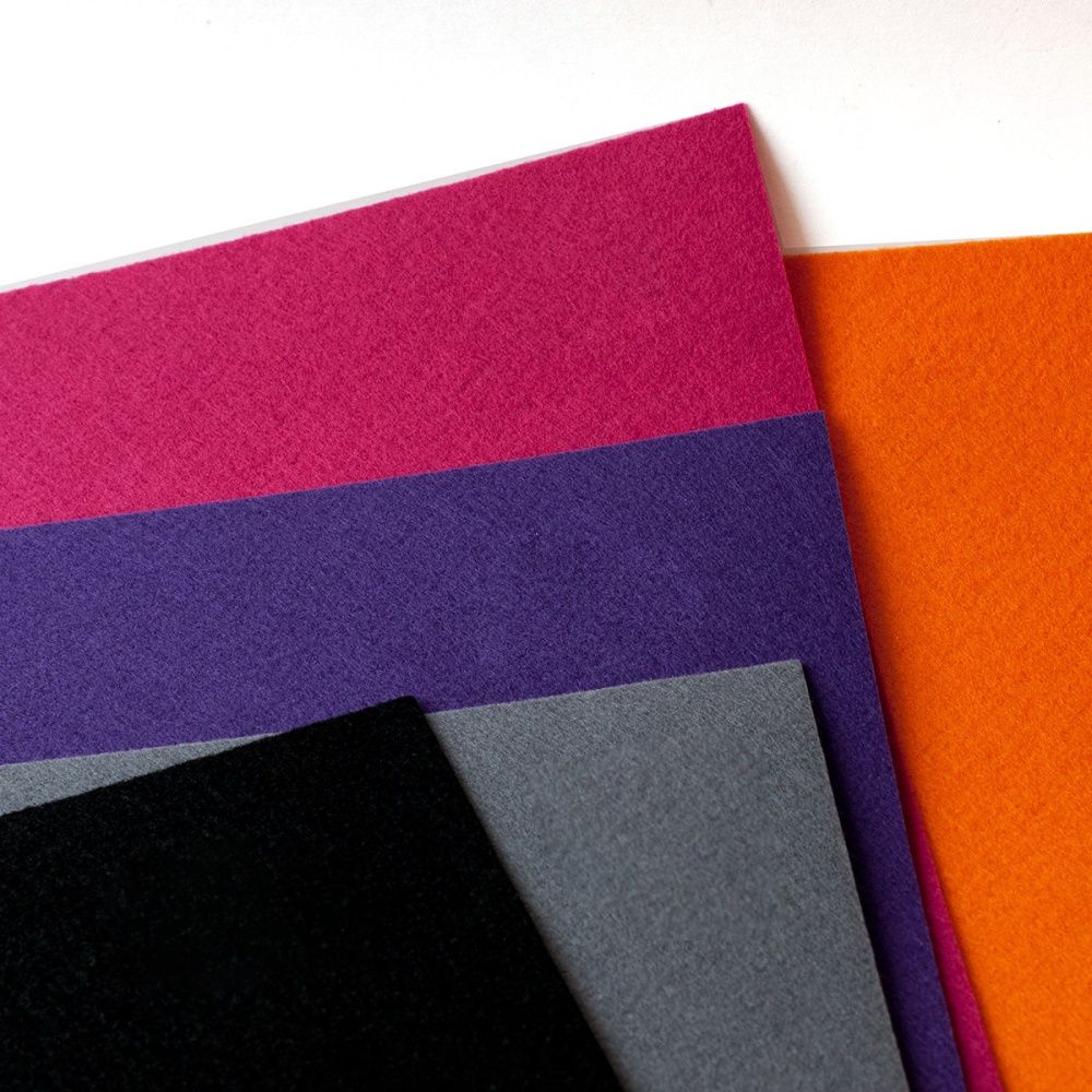 набор фетра 5 листов "петуния"