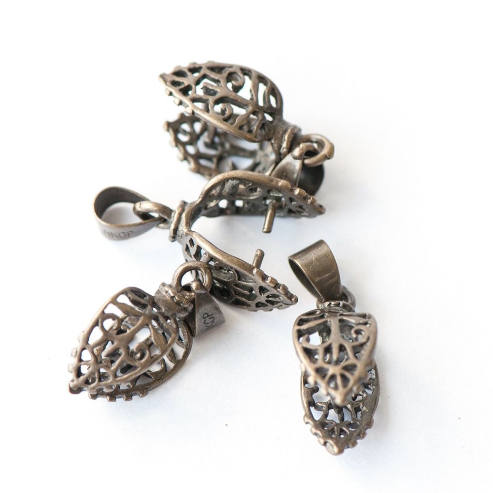 бейл "инди", цвет античная бронза, 19х8х1 мм