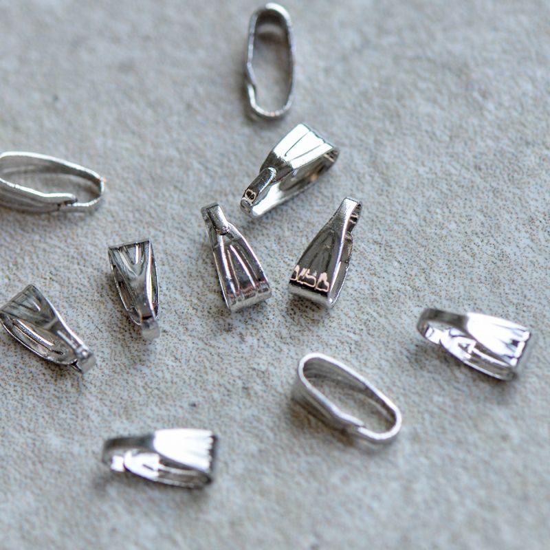 бейл с захватом, покрытие платиной, 7x3x3 мм