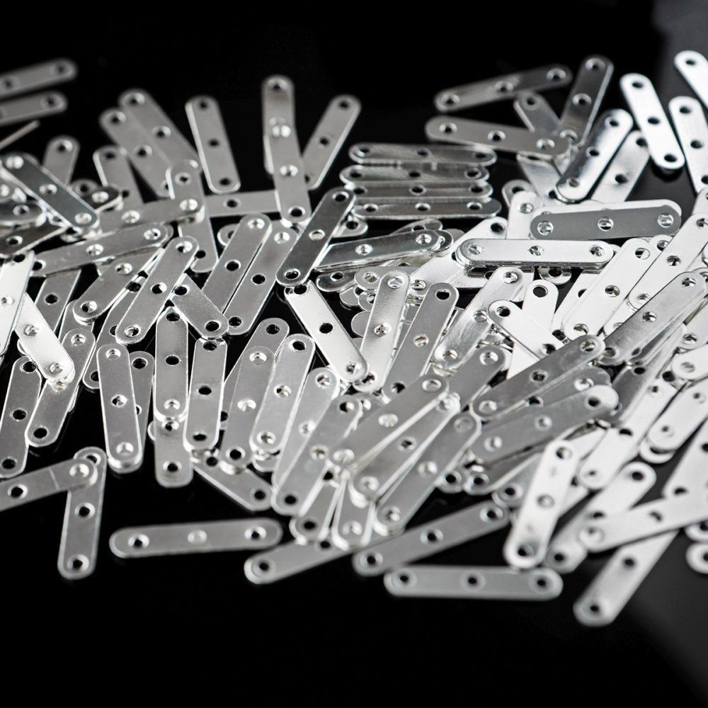 разделитель 3-отв. "спейс", цвет серебро, 17x3.5 мм