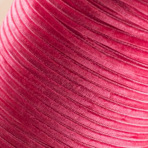 лента, бархат, цвет малиновый, ширина 3 мм ленты