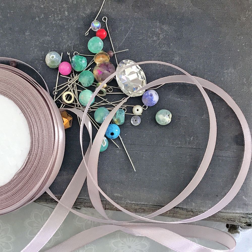 лента, атлас, цвет пенки, ширина 10 мм ленты