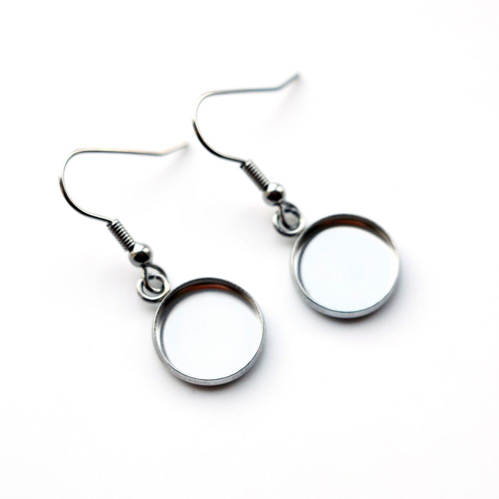 швензы "лима", с сеттингом, сталь гипоаллергенная, 34 мм