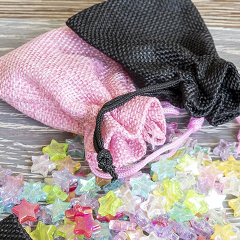 мешочек холщовый, цветовой микс, 90х70 мм