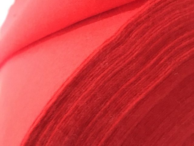 фетр rn-23 красный, 1 мм, 33х110 см