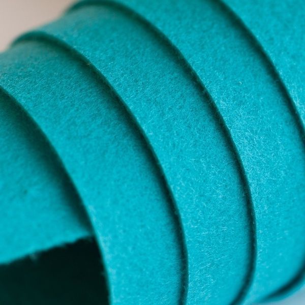фетр 861 темно- бирюзовый, 1.2 мм, 33х110 см