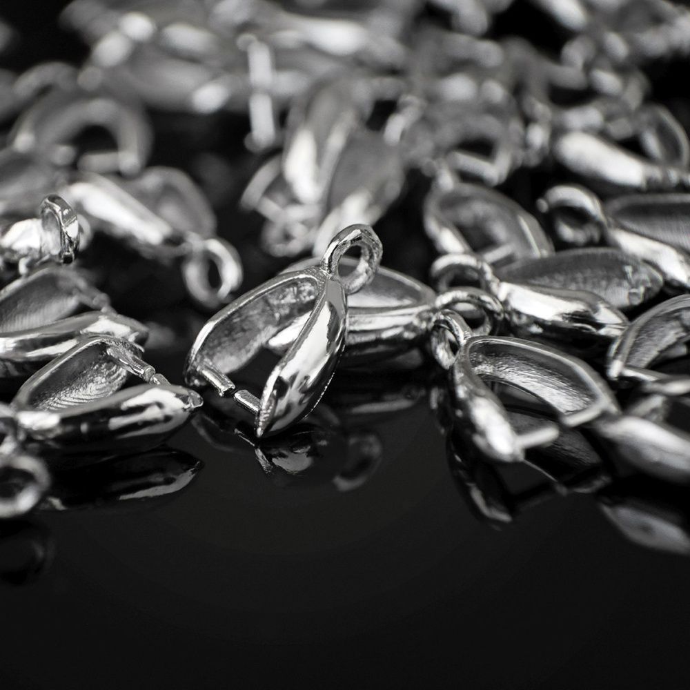 бейл, цвет платина, 11x6x4.5 мм