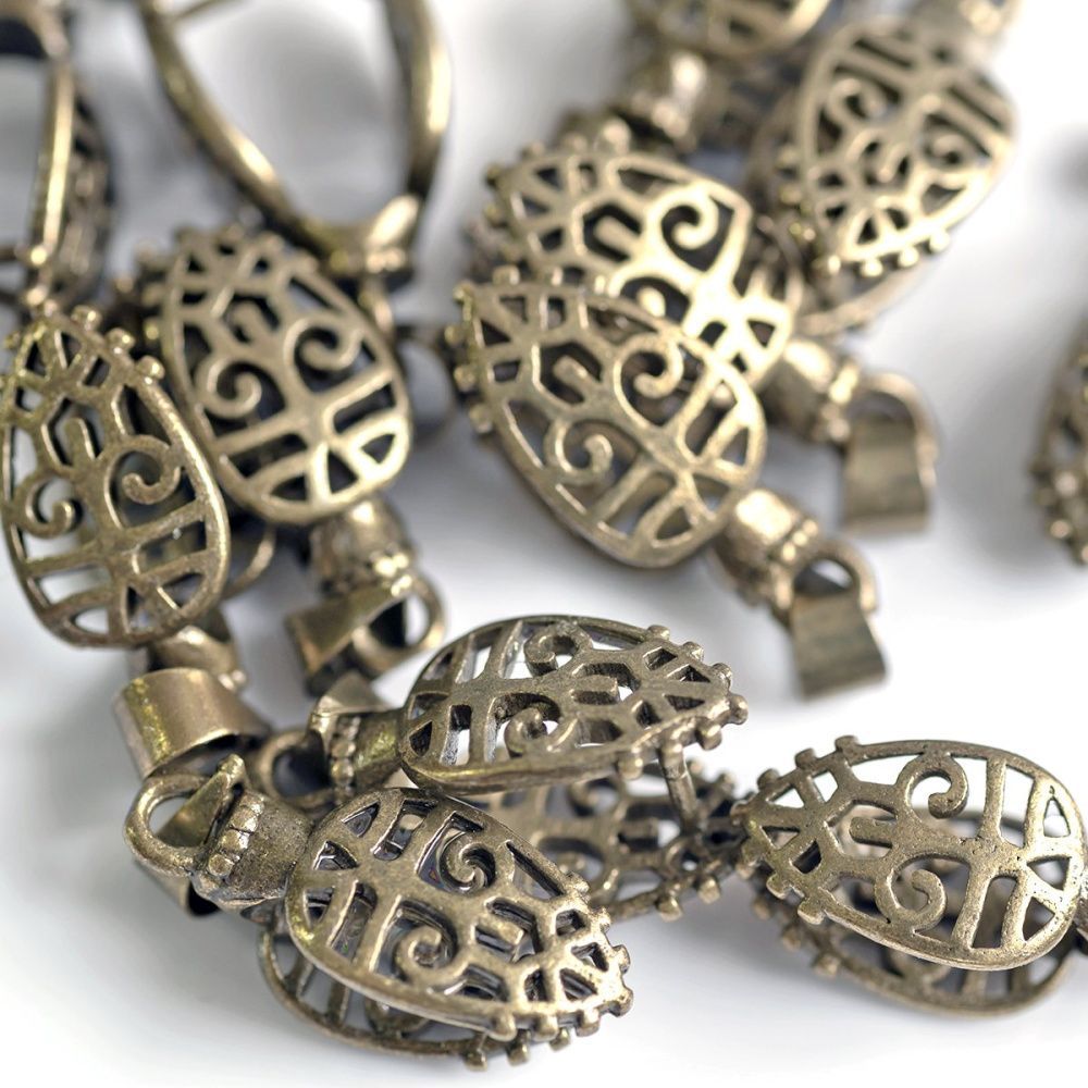 бейл "инди", цвет античная бронза, 19х8х1 мм