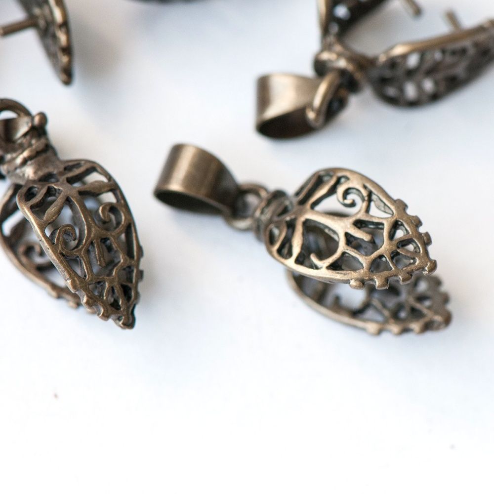 бейл "инди", цвет античная бронза, 19х8х1 мм