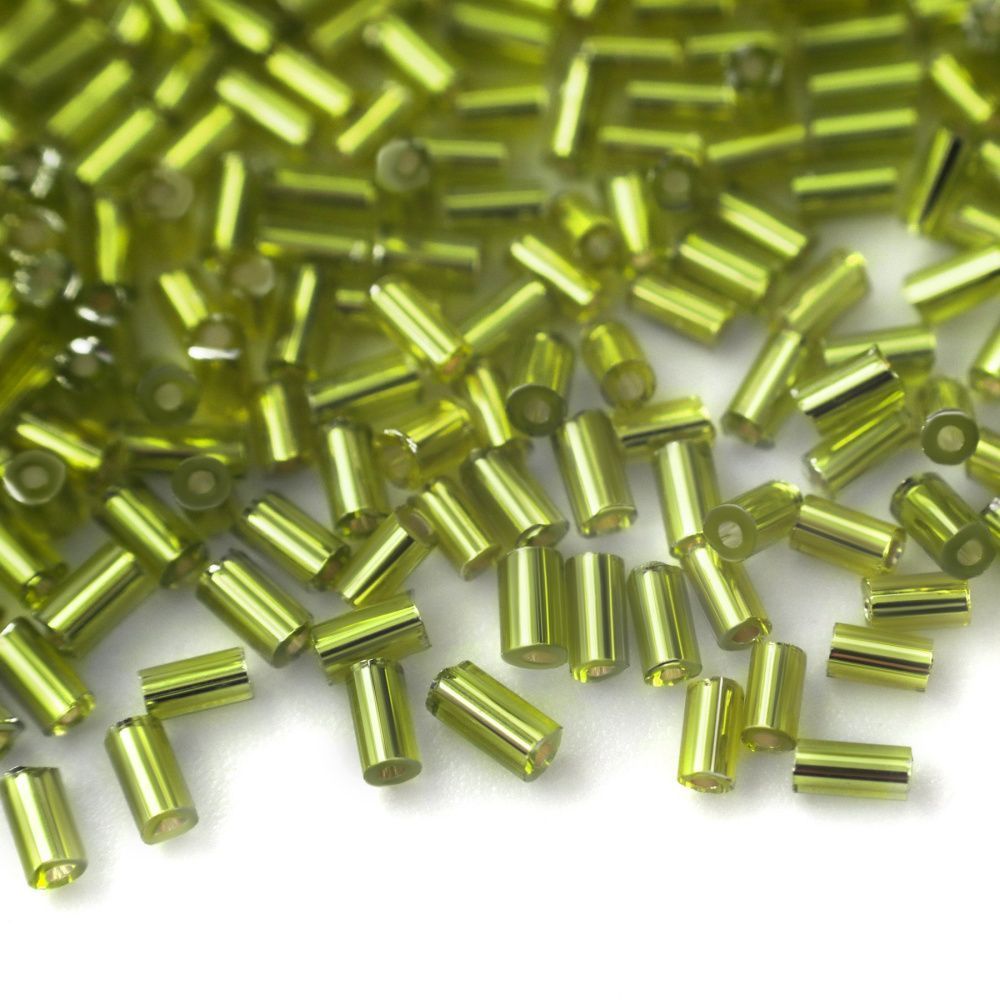 бисер "радуга", цвет шартрез, 1"rb (уп 7 г)