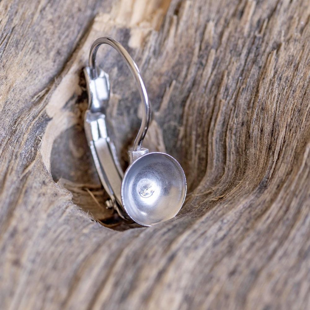 швензы "стил-кап", сталь гипоаллергенная, 19х8х0.8 мм