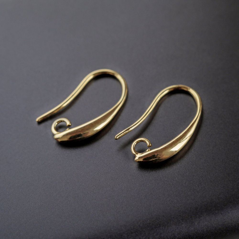 швензы "ласкари", позолота, 19x10x2 мм 