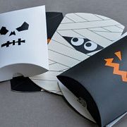 Коробка сборная "Хэллоуин", картон, цветовой микс, 14x9.5x2.8 см