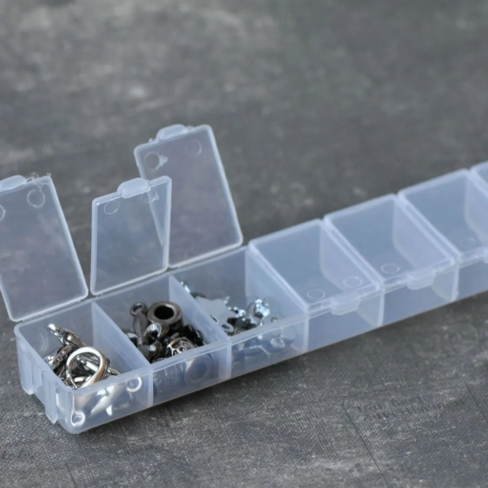 органайзер для фурнитуры, пластик, 15х2х3,5 см