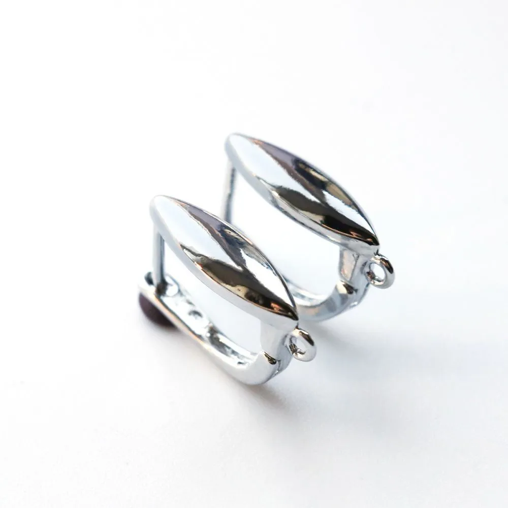 швензы "бьянка", покрытие платиной, 17.5x5x12.5 мм 