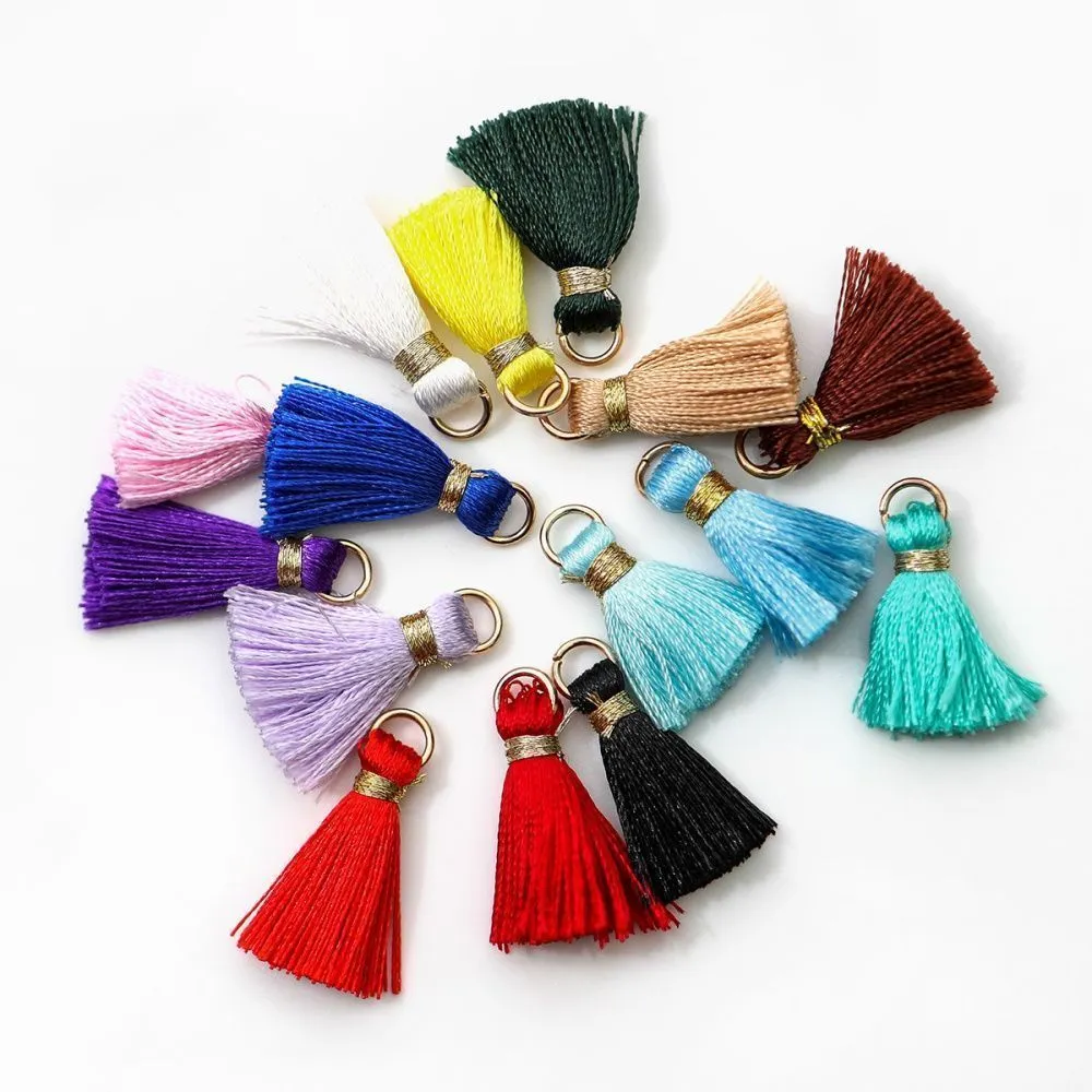 кисточка, нейлон/латунь, цветовой микс, 23-27x5 мм