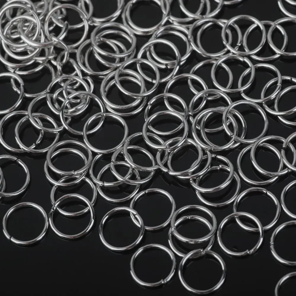 колечко соединительное 7, цвет платина, 7х0,7 мм