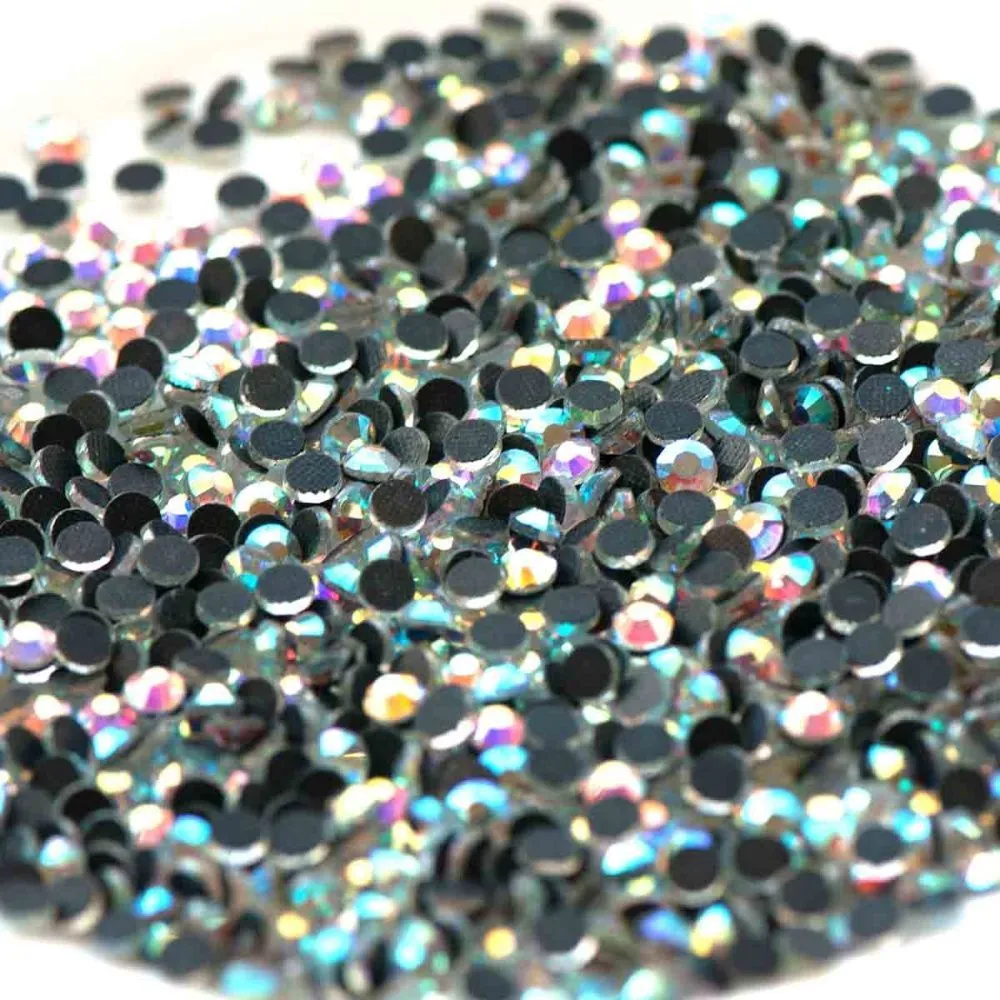 стразы термоклеевые горячей фиксации dmc, cristal ав, ss16