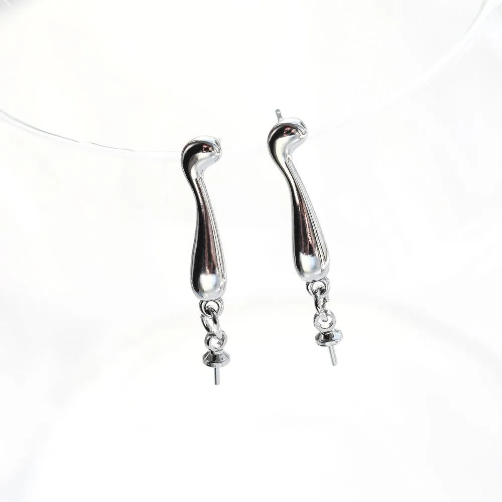 пуссеты "ренни", покрытие платина, 16 мм