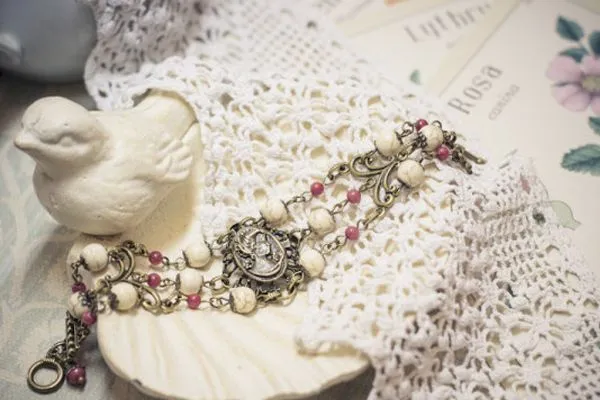 Браслет в винтажном стиле "Французский шарм"